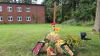 Dekoroation für den Erntedankgottesdienst Dekoroation für den Erntedankgottesdienst