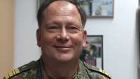 Ein Soldat im Portrait