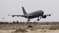 Ein Airbus A310 MRTT landet
