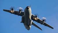 Ein A400M startet auf dem Fliegerhorst in Schortens 