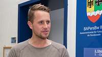 Roland Gedig möchte Offizier der Reserve werden.