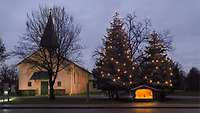 Weihnachtsgottesdienst in der St. Michaelkirche auf dem Fliegerhorst Fürstenfeldbruck