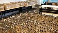 1500 Weihnachtstüten wurden im Bundeswehrkrankenhaus Hamburg gepackt