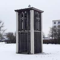 Glockenturm des Evangelischen Militärpfarramts Laage