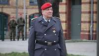 Portrait eines Soldaten