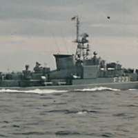 Fregatte Karlsruhe auf See