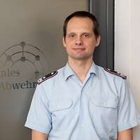 Ein Porträtbild eines Soldaten