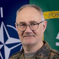 Porträt des Dienstältesten Deutschen Offiziers des ARRC, Oberst i.G Frank Söhnholz