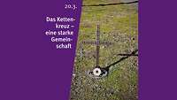 Motorradketten-Kreuz