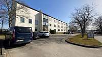 Unterkunftsgebäude im Karrierecenter der Bundeswehr Mainz