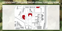 Kasernenplan des Karrierecenters der Bundeswehr München Kasernenplan des Karrierecenters der Bundeswehr München