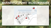 Kasernenplan des Karrierecenters der Bundeswehr Wilhelmshaven 