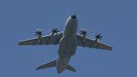 Ein A400M beim Überflug
