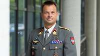Oberst des Generalstabsdienstes Michael Exeli Oberst des Generalstabsdienstes Michael Exeli blickt in die Kamera