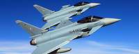 In Germany, the alert squadrons each consist of two Eurofighters.