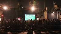 Fussball Liveübertragung im Einsatz