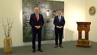 Militärbischof Felmberg und MdB Lindner