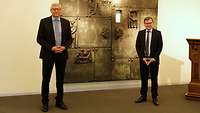 Militärbischof Bernhard Felmberg und MdB Johann Wadephul