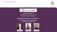 Ein Plakat lud zum Lebenskundlichen Seminar am Diversity-Tag ein