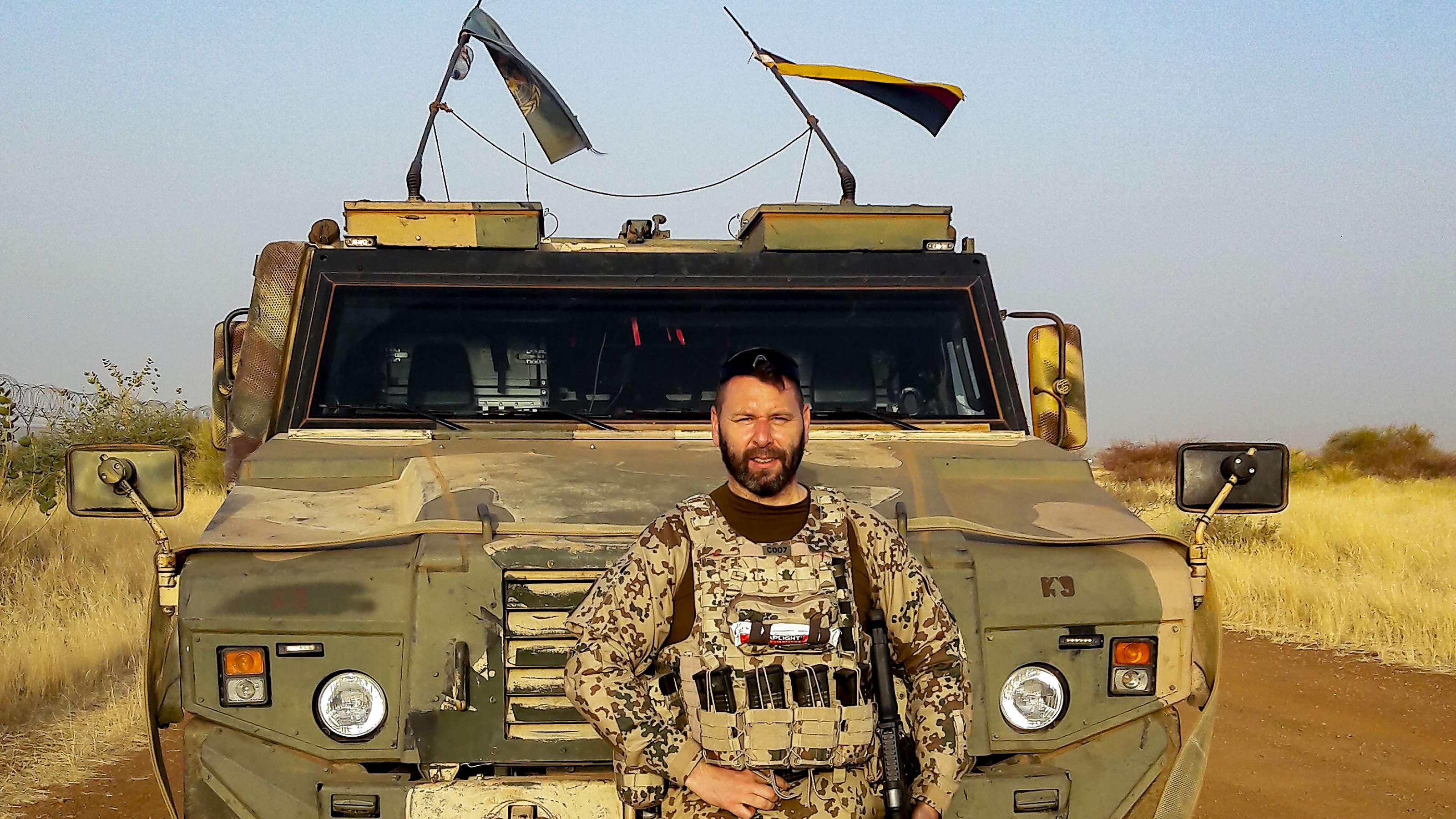 Ein Tag mit dem Spieß der Force Protection in Mali