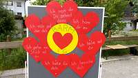 Rote Herzen 