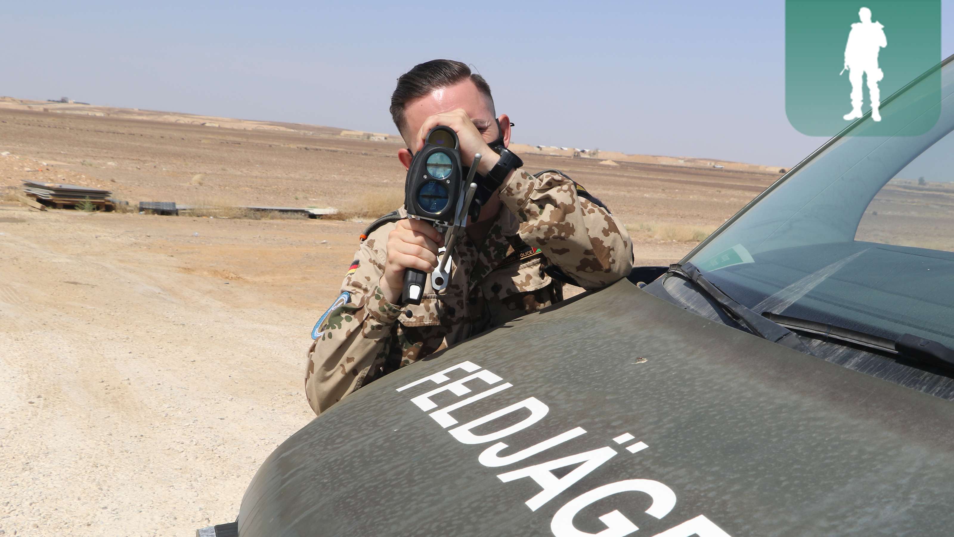 Ich bin iM EINsatz Ein Spezialist der Feldjägertruppe