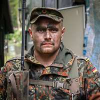 Eine Porträt eines Hauptmannes