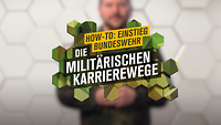 Video mit Informationen zum Assessmentverfahrens in der militärischen Laufbahn.