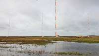 Funksendestelle Ramsloh Moorgelände Alt-Text