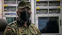 Ein Porträtbild eines Soldaten