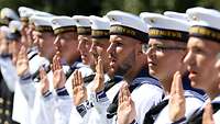 Oath-taking ceremony of a Crew.