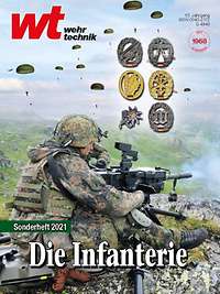 Auf einem Magazincover ist ein Soldat mit laffetierter Maschinenkanone