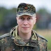 Porträt von einem Soldaten