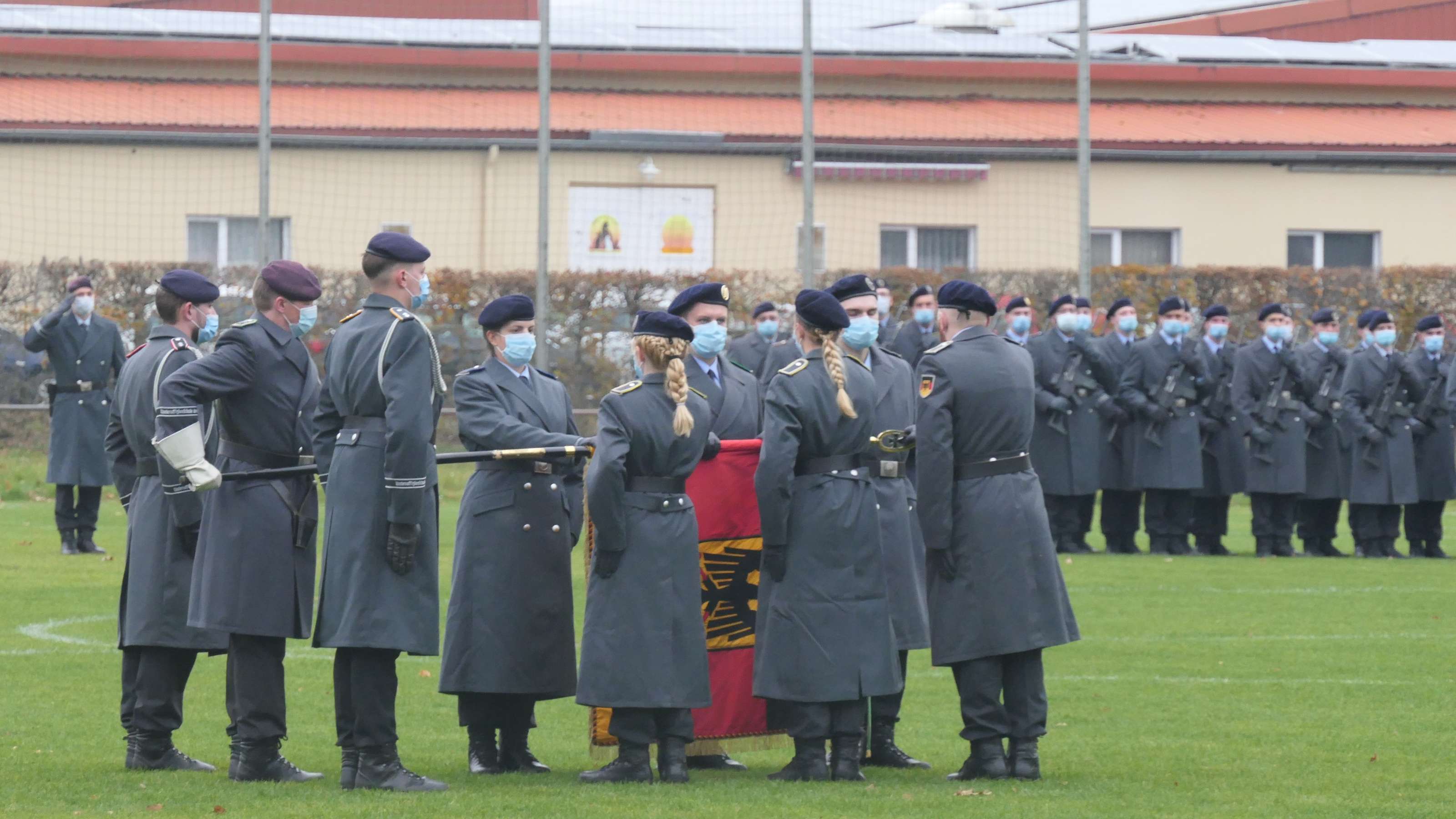 Öffentliche Vereidigung der Bundeswehr in Hambühren