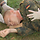 Soldat liegt in stabiler Seitenlage