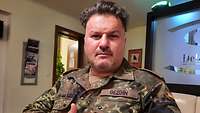 Stabsfeldwebel Murat Gezgin, Geschäftsführer der Gemeinsamen Heimbetreuungsgesellschaft (GHD) in Delmenhorst