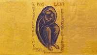 Ein Gemälde der Madonna