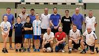 Teilnehmende des Familienfußballtages des Evangelischen Militärpfarramts Laage