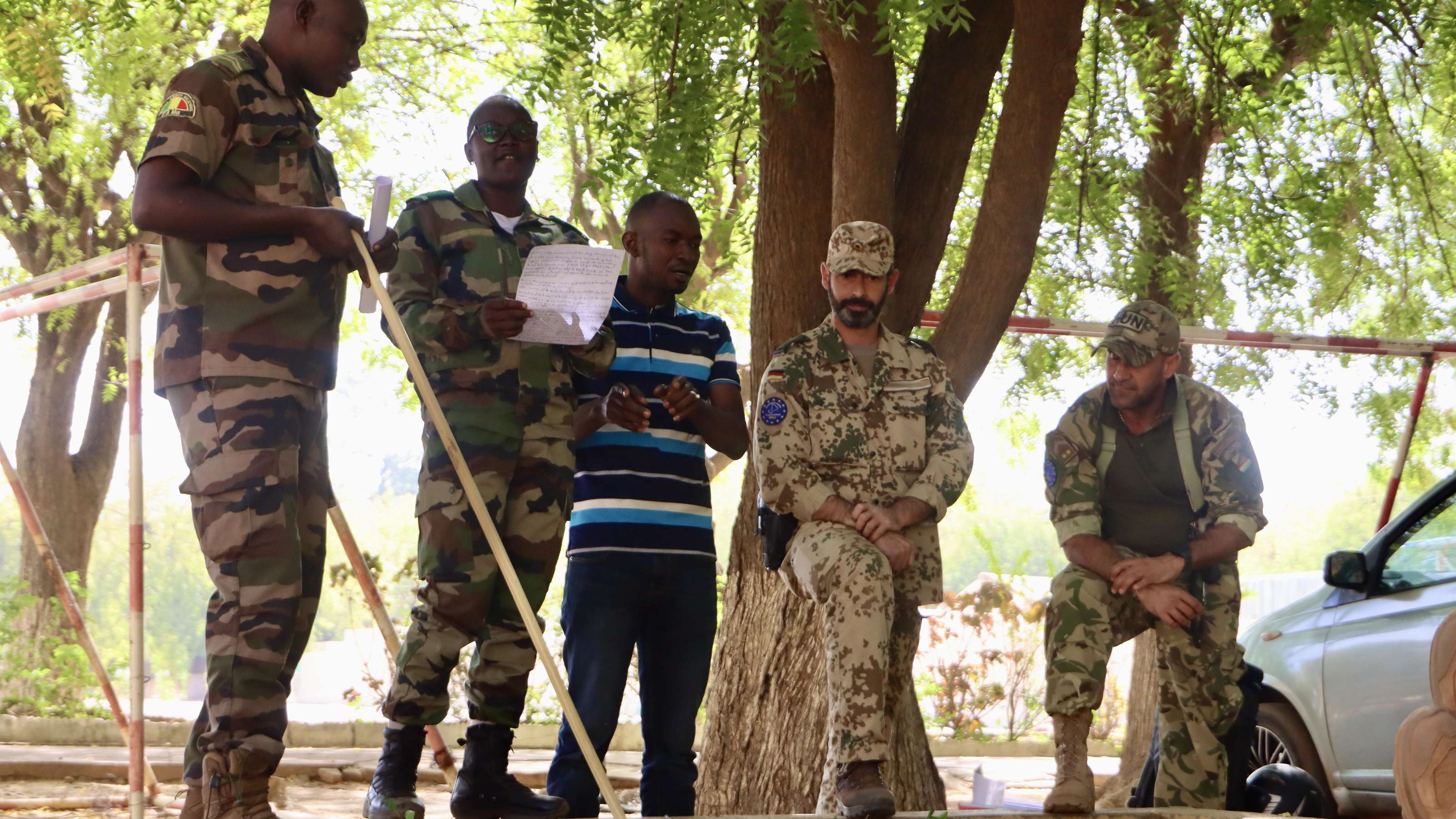 Der Nachschub rollt Logistikausbildung bei der EUTM Mali