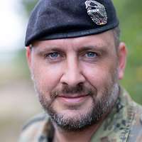 Ein Soldat im Porträt