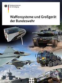 Titelbild der Publikation „Waffensysteme und Großgerät der Bundeswehr“