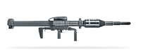 Panzerfaust 3 freigestellt in Seitenansicht