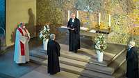Gottesdienst in der Kaiser-Friedrich-Gedächtniskirche
