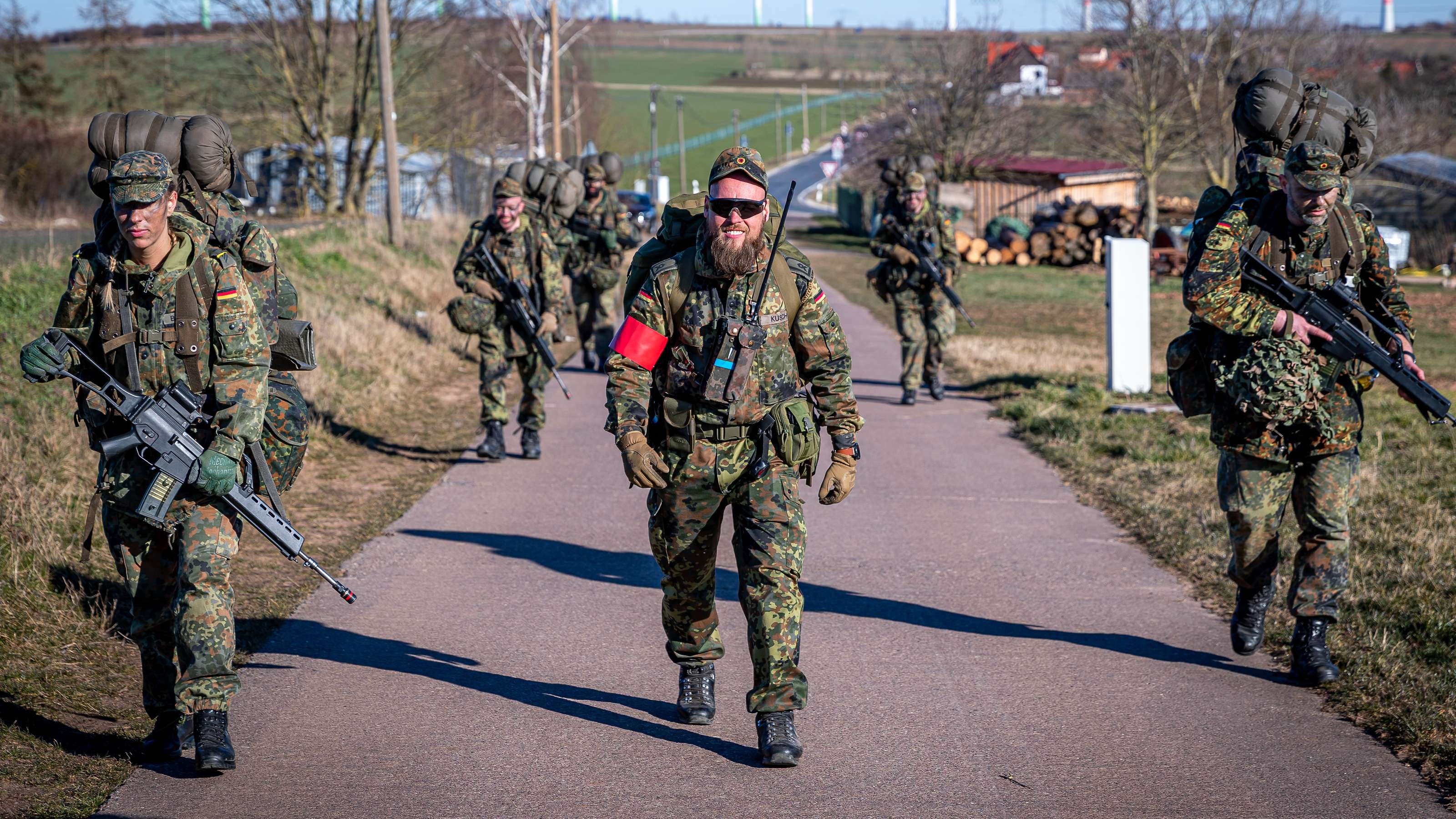 Ausbilder im Feldwebel- und Unteroffizieranwärterbataillon 1