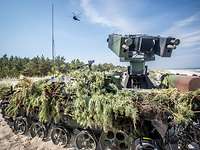Der Waffenträger Ozelot Ein Waffenträger Ozelot beim Übungsschießen während der Übung Tobruq Legacy 2019 in Polen.