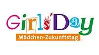 Das bunte Logo des Girls‘ Days vor weißem Hintergrund