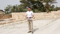 Gottesdienst auf dem Berg Nebo
