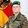 A portrait photo of the Commander of 1 Armoured Division,Brigadier General Alexander Krone, in uniform.