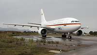 Ein Airbus A310 in der Lakierung der weißen Flotte