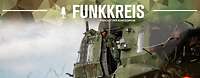 Funkkreis Löschen aus der Luft #121 Podcast-Logo ,,Funkkreis'' und Text ,,Löschen aus der Luft'', dahinter ein Soldat in einem Hubschrauber